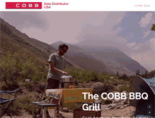 Tablet Screenshot of cobbgrillamerica.com